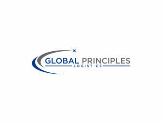 Global Principles Logistics logo design by bebekkwek