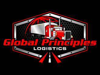Global Principles Logistics logo design by ingepro