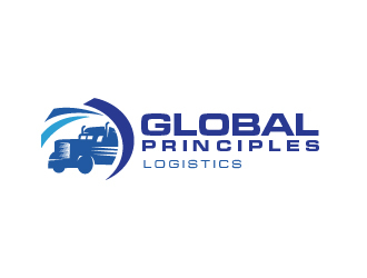 Global Principles Logistics logo design by graphica