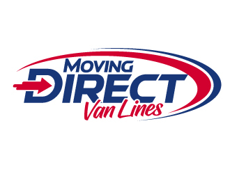 Moving Direct Van Lines logo design by jaize