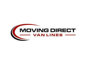 Moving Direct Van Lines logo design by mbamboex