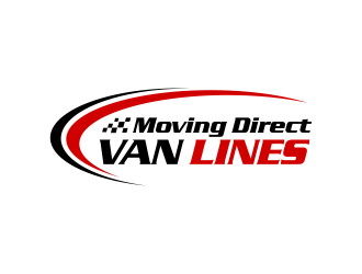 Moving Direct Van Lines logo design by GassPoll