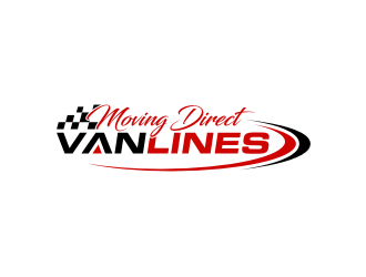 Moving Direct Van Lines logo design by GemahRipah