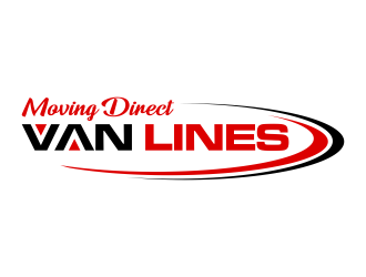 Moving Direct Van Lines logo design by Artigsma