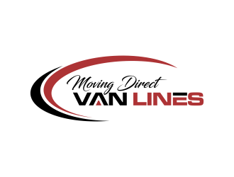 Moving Direct Van Lines logo design by oke2angconcept