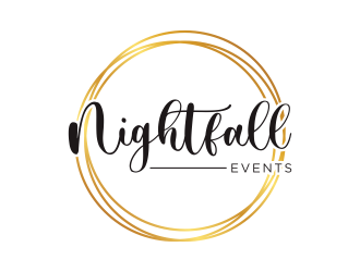 Nightfall Events  logo design by ora_creative