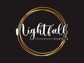 Nightfall Events  logo design by ora_creative