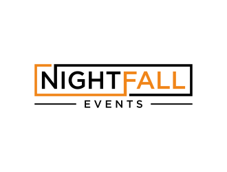 Nightfall Events  logo design by p0peye