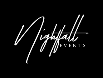 Nightfall Events  logo design by christabel