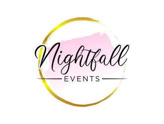 Nightfall Events  logo design by Walv