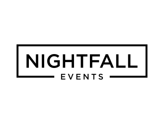 Nightfall Events  logo design by p0peye