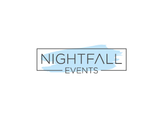 Nightfall Events  logo design by my!dea