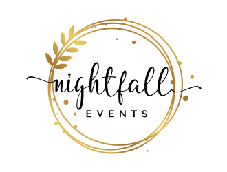 Nightfall Events  logo design by GemahRipah