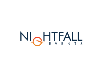 Nightfall Events  logo design by betapramudya