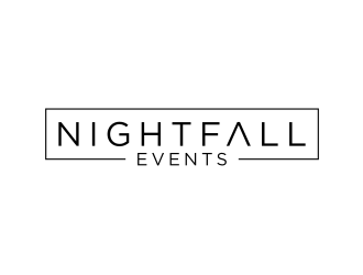 Nightfall Events  logo design by KQ5