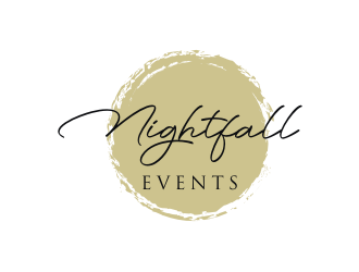 Nightfall Events  logo design by RatuCempaka