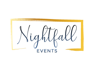 Nightfall Events  logo design by twomindz