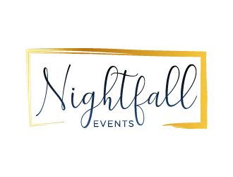 Nightfall Events  logo design by twomindz