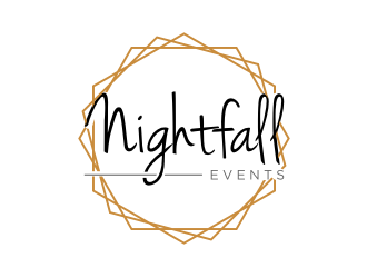 Nightfall Events  logo design by KQ5
