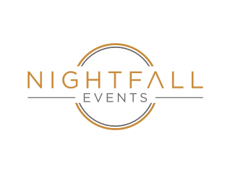 Nightfall Events  logo design by KQ5
