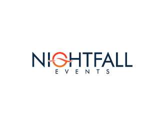 Nightfall Events  logo design by betapramudya