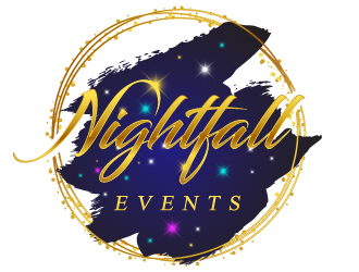 Nightfall Events  logo design by giggi