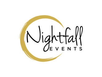 Nightfall Events  logo design by Barkah
