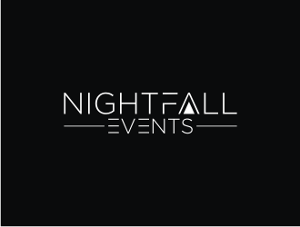 Nightfall Events  logo design by Diancox