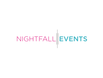 Nightfall Events  logo design by Diancox