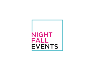 Nightfall Events  logo design by Diancox