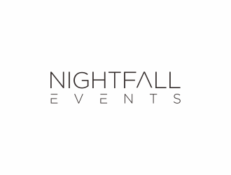 Nightfall Events  logo design by putriiwe