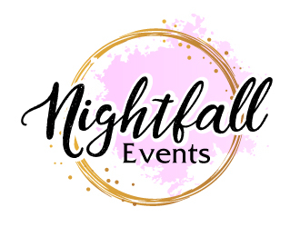 Nightfall Events  logo design by ElonStark