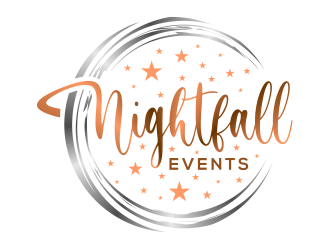 Nightfall Events  logo design by cintoko