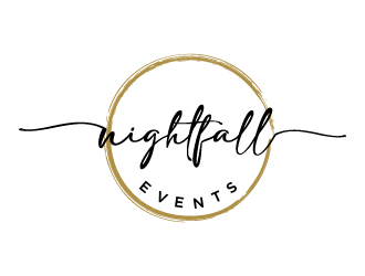 Nightfall Events  logo design by cybil
