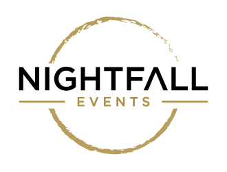 Nightfall Events  logo design by cybil
