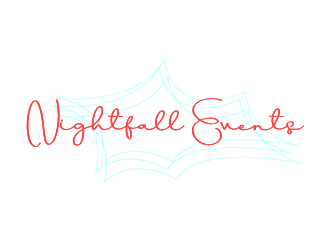 Nightfall Events  logo design by chumberarto