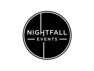 Nightfall Events  logo design by Zhafir