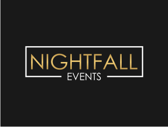 Nightfall Events  logo design by Gravity