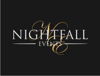 Nightfall Events  logo design by Gravity