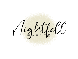 Nightfall Events  logo design by Msinur