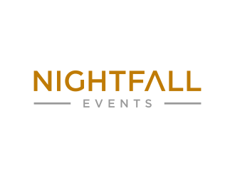 Nightfall Events  logo design by ArRizqu