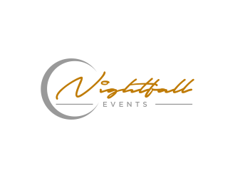 Nightfall Events  logo design by ArRizqu