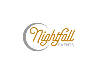 Nightfall Events  logo design by ArRizqu