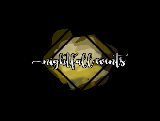 Nightfall Events  logo design by Republik