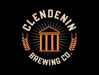 Clendenin Brewing Co. logo design by rizuki