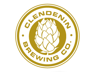 Clendenin Brewing Co. logo design by ElonStark