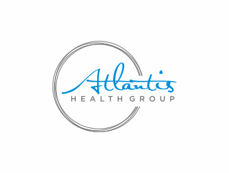 Atlantis Health Group logo design by GassPoll