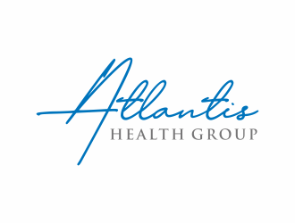 Atlantis Health Group logo design by GassPoll