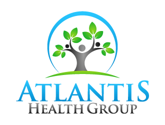 Atlantis Health Group logo design by BrightARTS