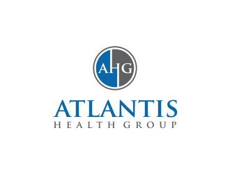 Atlantis Health Group logo design by oke2angconcept